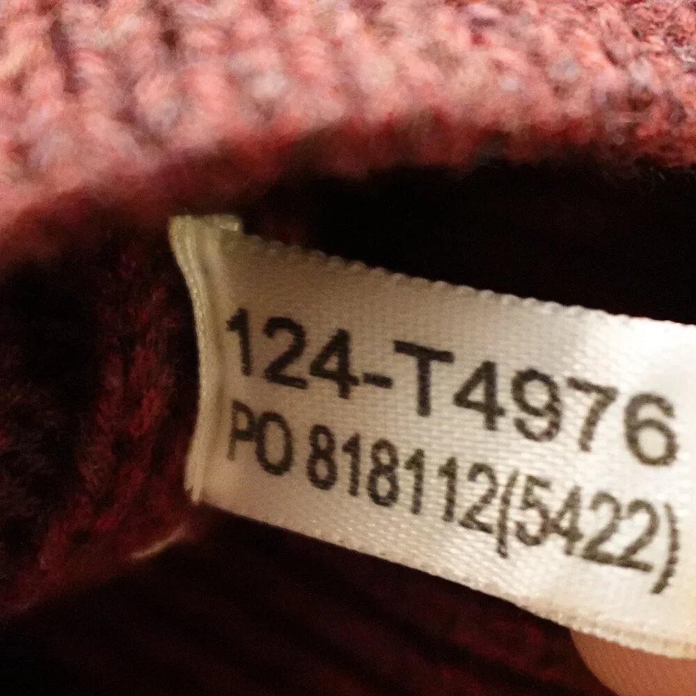 Tommy Bahama‎ quarter zip pullover sweater mock neck men's medium maroon